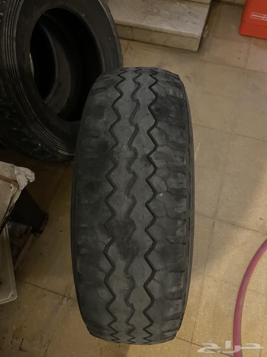 كفرات دنلوب حجري مقاس17 جي اكس مستعمل64372828057219111