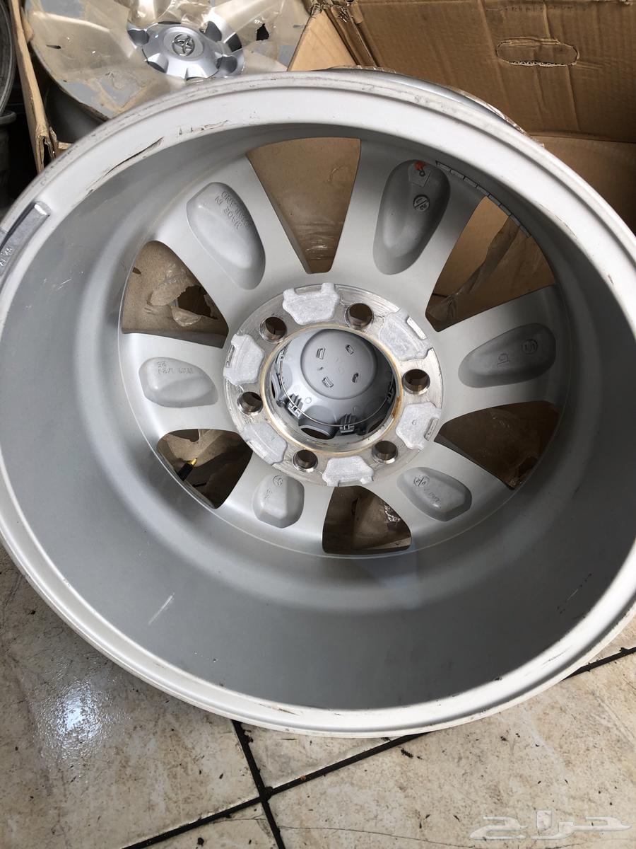 طقم جنوط برادو مقاس 17 اصلي وكاله جديد64379602397315113