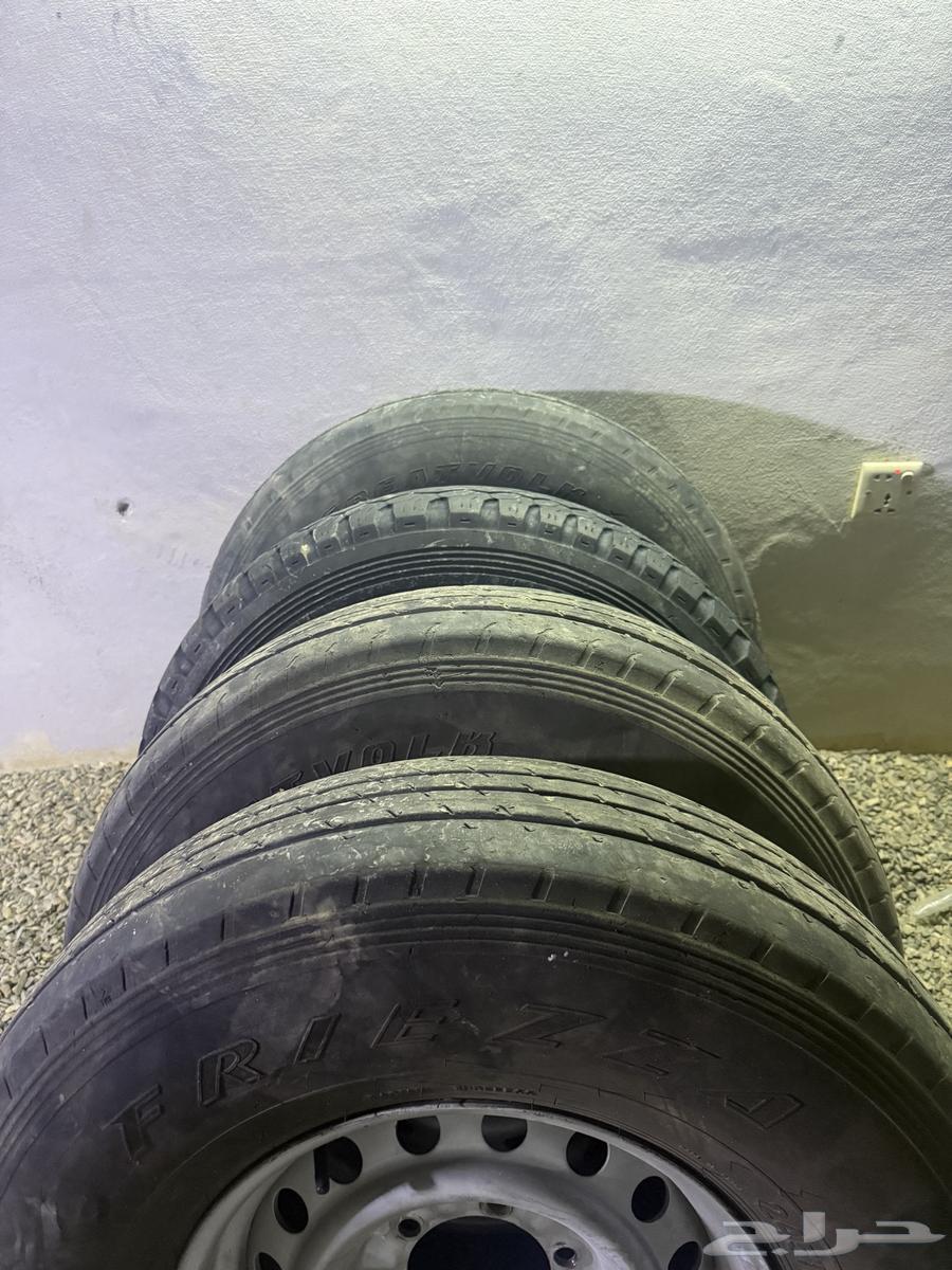 للبيع جنوط هلل مع كفرات شواهين 3 وواحد دنلوب64396713687810111