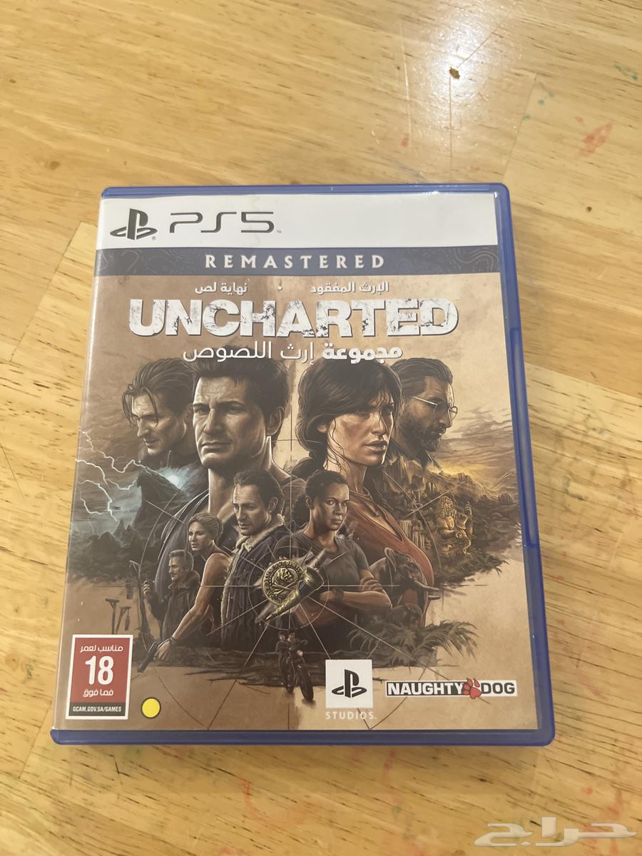 سي دي سوني 5 انشارتيد uncharted نظيف مستعمل ل مرة واحد64162174829315110