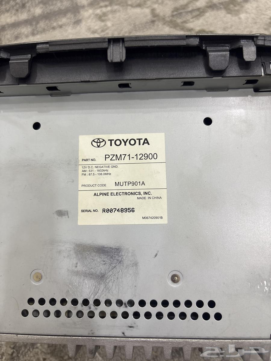 مسجل كرولا 2011 وكاله ويركب على كرولا 2012 و201364373004718978111