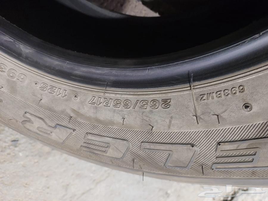 كفرات265 65 17برجستون هيلكس دبل تاريخ2464373668848385114