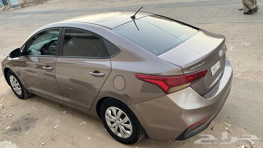 Accent 2019 with 120,000 km, located in Afif64382749074947113