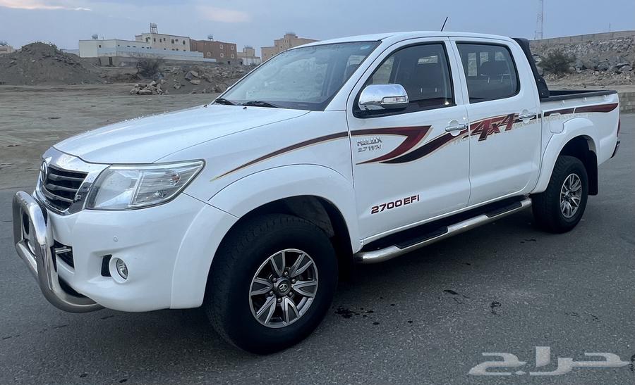 هايلوكس 2014 دبل سعودي شرط وكاله على الفحص القير عادي دبل64385147381250110