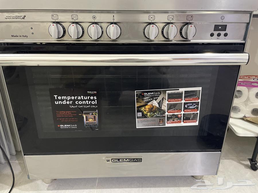 فرن ايطالي خمس عيون كهرب جليم غاز64165510959105112