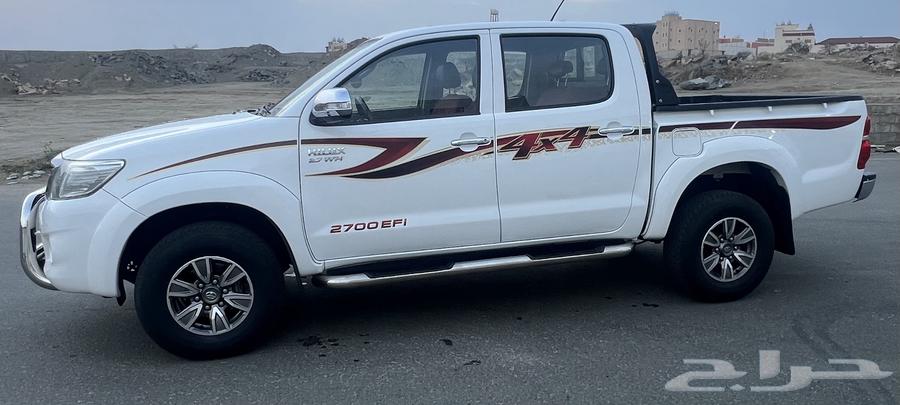 هايلوكس 2014 دبل سعودي شرط وكاله على الفحص القير عادي دبل64385147381250113