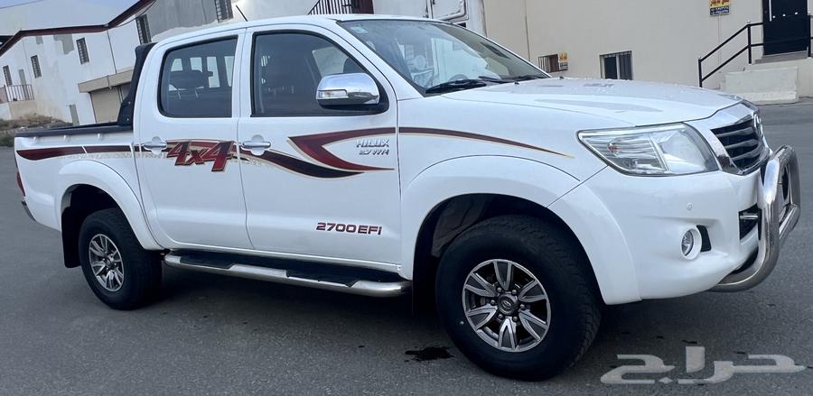 هايلوكس 2014 دبل سعودي شرط وكاله على الفحص القير عادي دبل64385147381250114