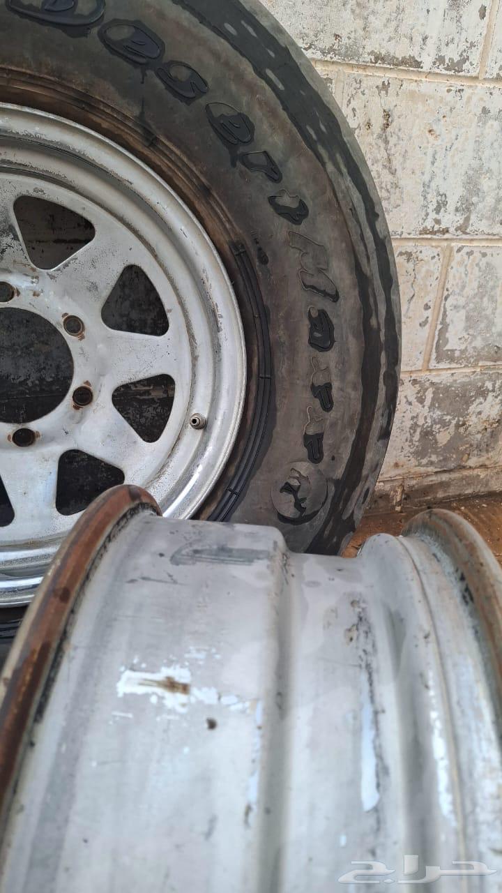 جنوط مقاس 15 جيب نيسان وكاله ست مسامير64376185067521110