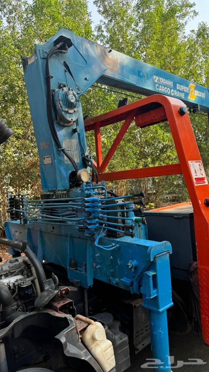 للبيع ونش كرين تدانو 3 طن 3 وصلات مع الاساسي شغال على الشرط64372697796227113