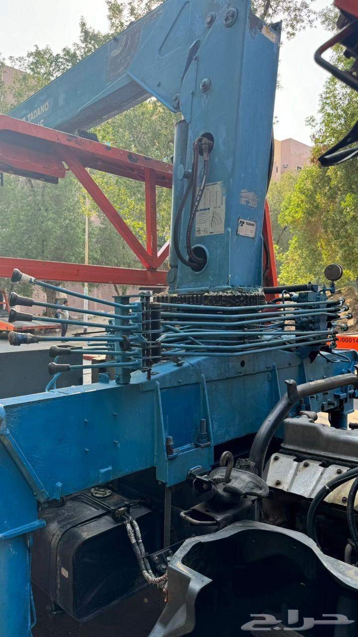 للبيع ونش كرين تدانو 3 طن 3 وصلات مع الاساسي شغال على الشرط64372697796227114