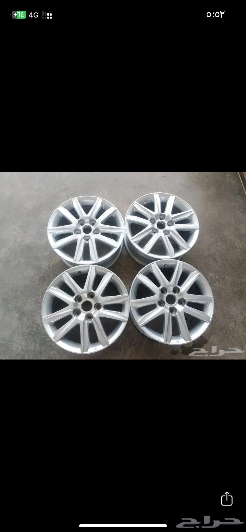 للبيع جنوط كامري 2018 مطور نضيفه64381934444034110