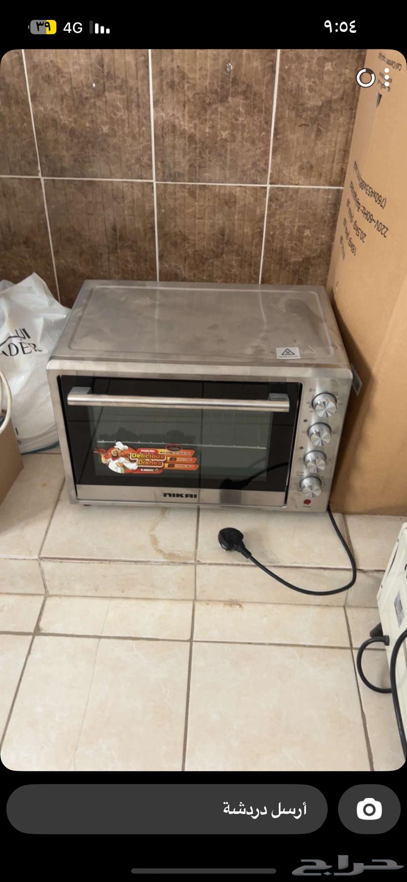 فرن كهربائي نظيف جدا64154591013249111