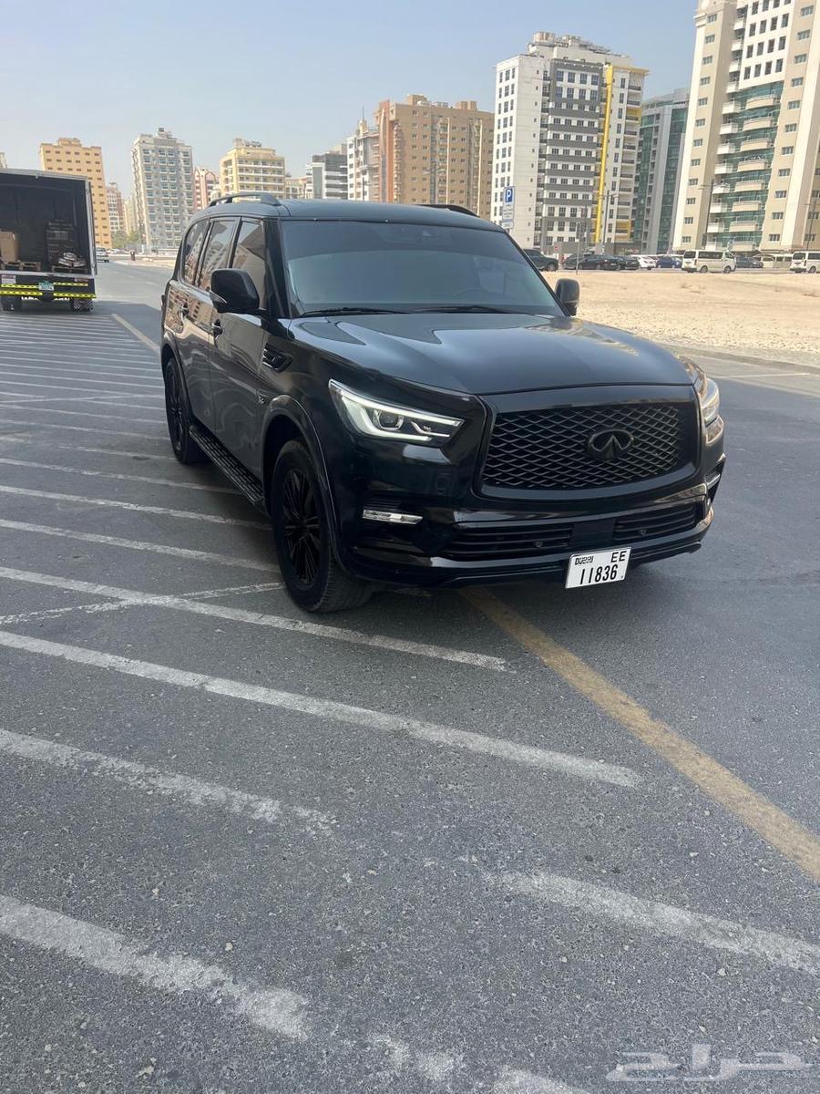 انفينتي OX80 فل كامل لوحة اماراتية بالامارات64382707651331114