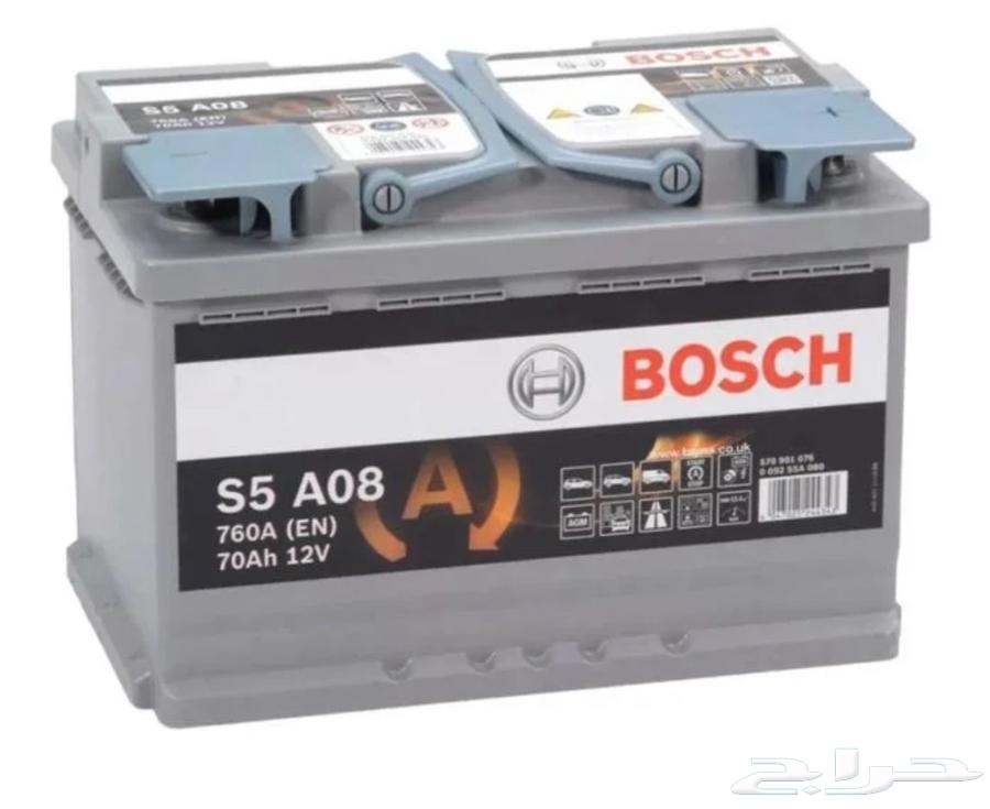 بطاريات جديدة بوش 70 أمبير AGM64375663437185110
