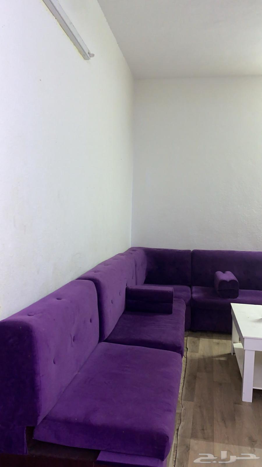 كنب زاويه خمس قطع استخدم سنه نظيف64200321766786111