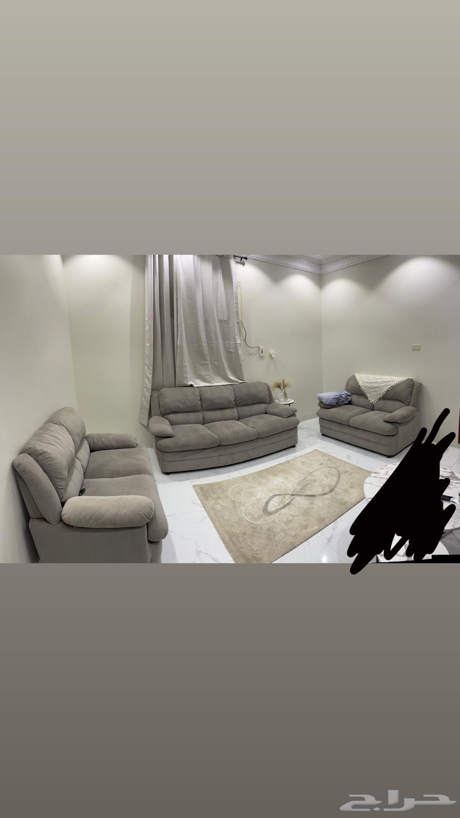 كنب ايكيا 3 قطع64176484404226110