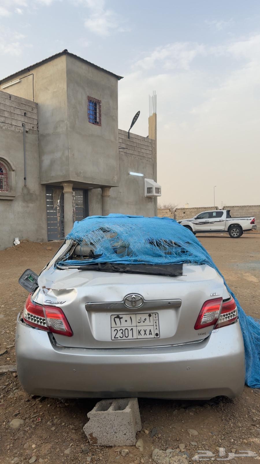 كامري 2009 للبيع قطع مقلوبه64387327408258110