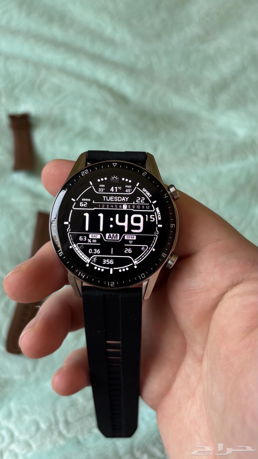 هواوي GT 2 حالة ممتازة يشمل الشاحن 46mm64175873612802110