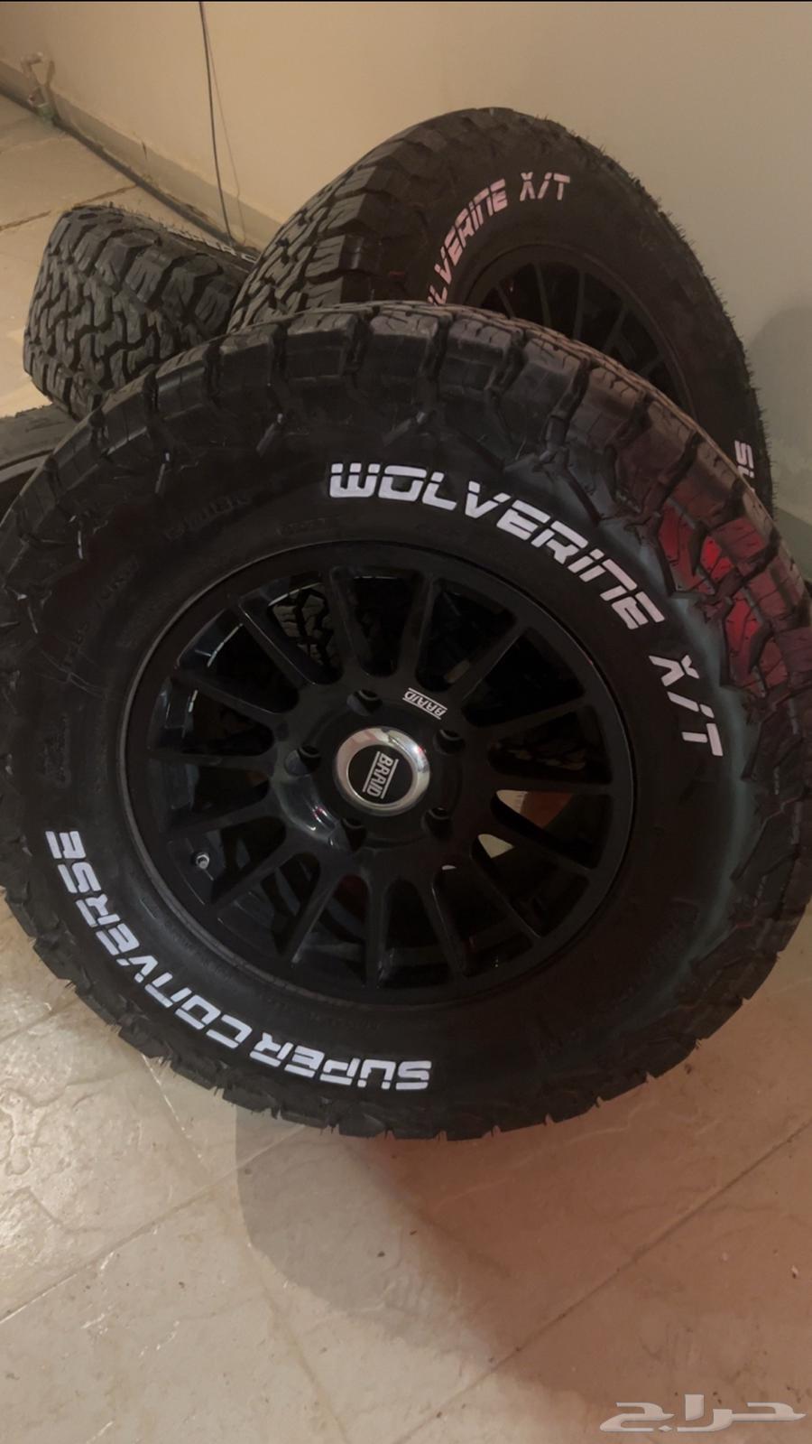 جنوط برايد مقاس 17 وكفرات كونفيرست امريكي64385508732801113