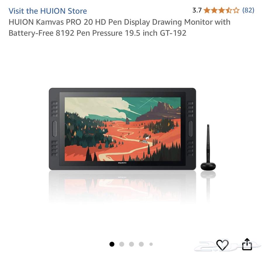 شاشة 19 5 انش رسم وعرض Huion للبيع64192002876033112