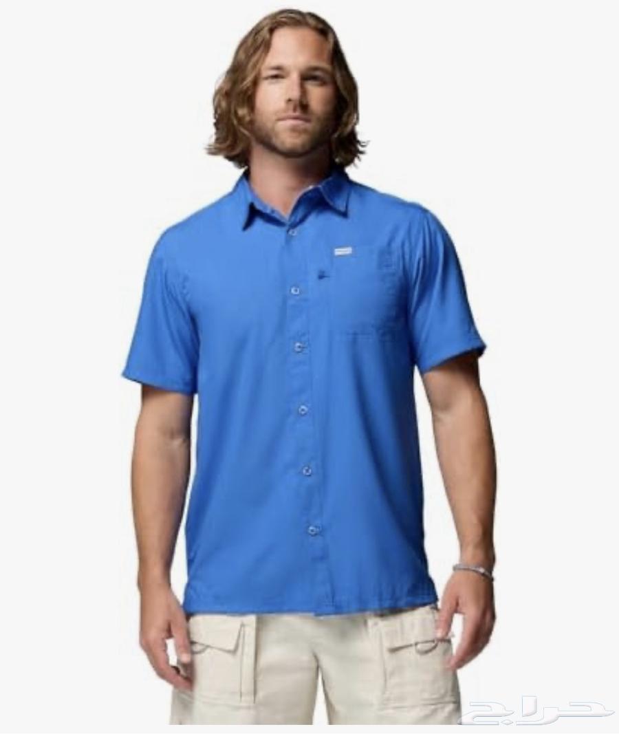 قميص كولومبيا أصلي   Slack Tide Camp اللون  أزرق غامق64200321759233110