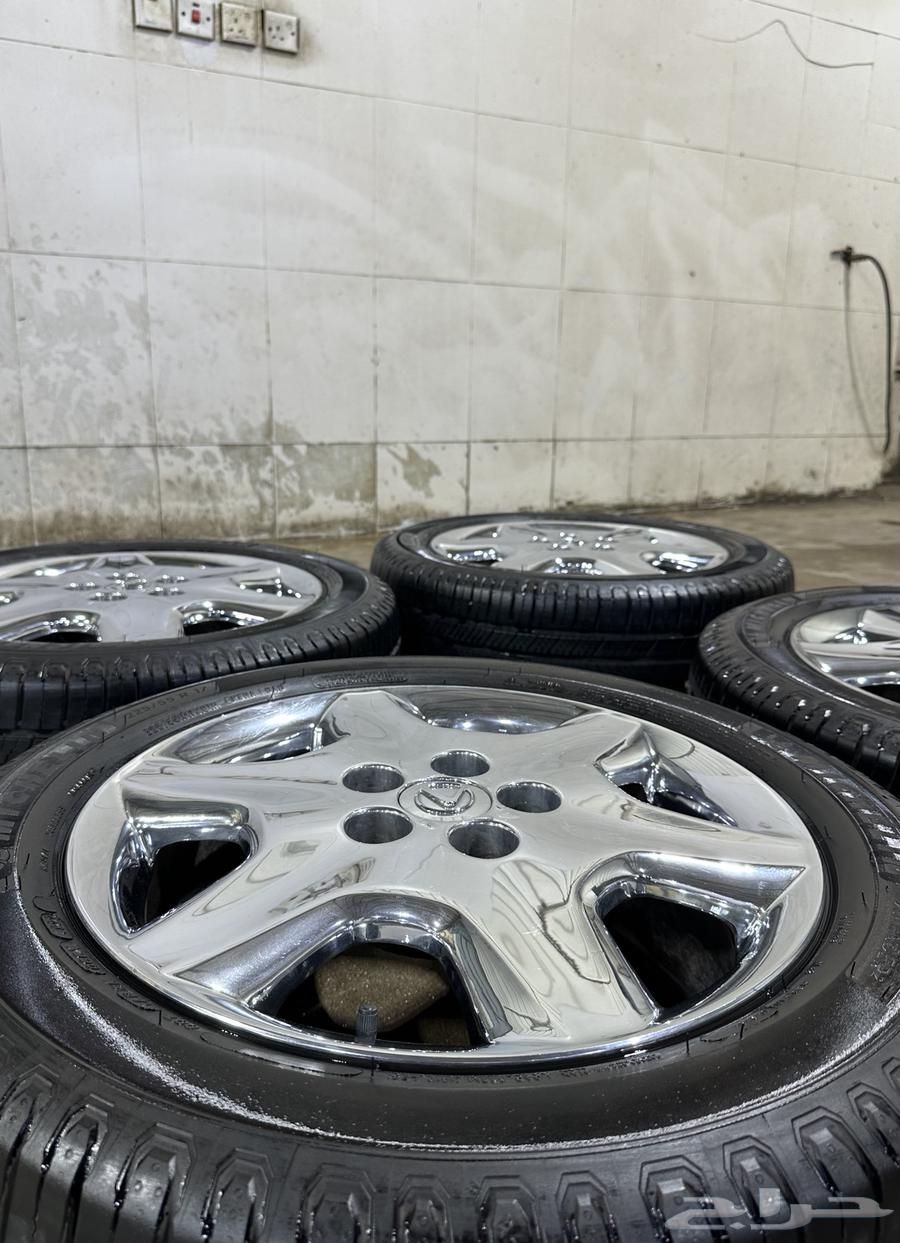 جنوط نيكل وكالة لكزس LS430 مع كفرات ميشلان64385859356033111