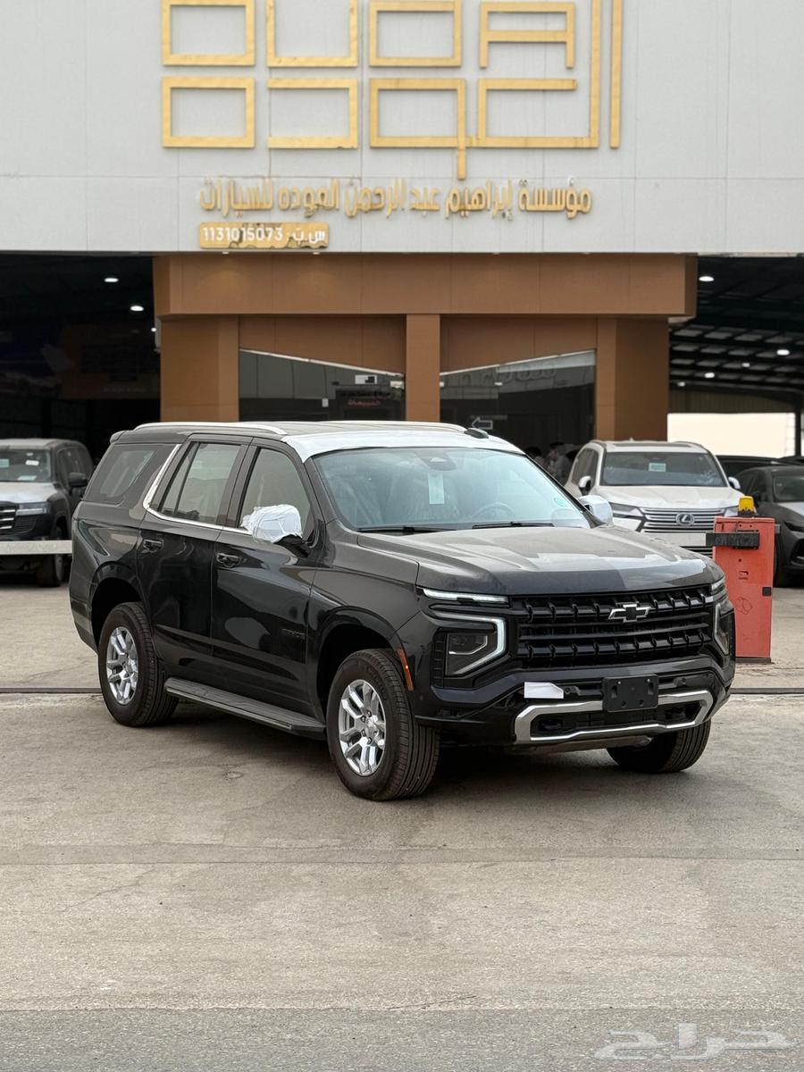 شيفروليه تاهو LS ستاندر موديل 2025   أسود   وكالة64387021109122110