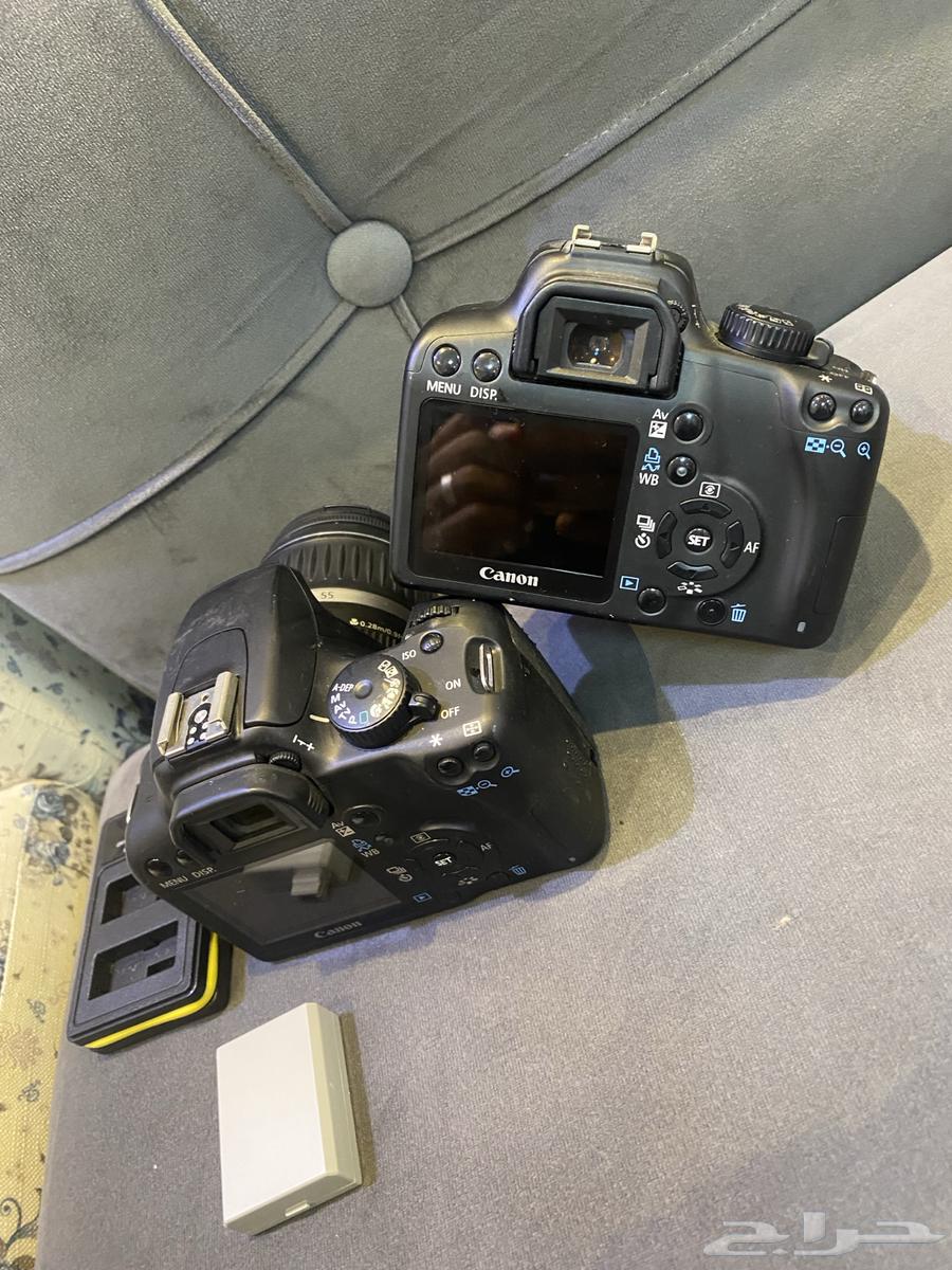 كمرتين Canon D1000 نظيفه شبه جديده64202836718082110