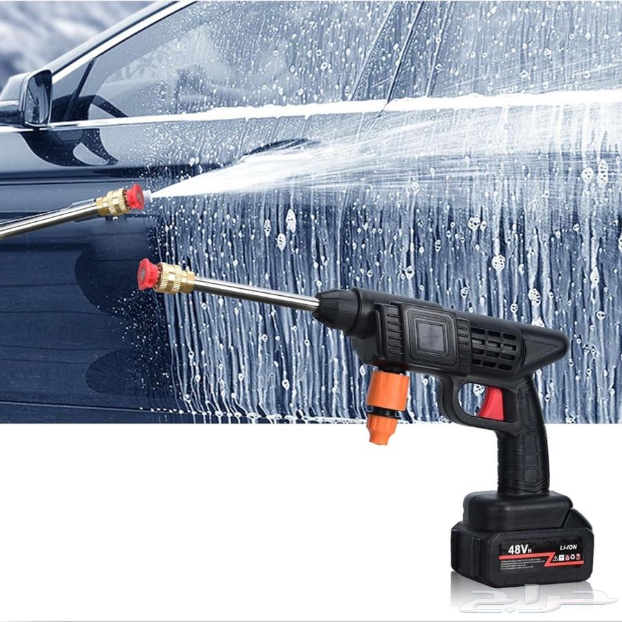 مضخه ماء لتنظيف السيارة مع بطارية احتياطية عالية الجودة64389391918721111