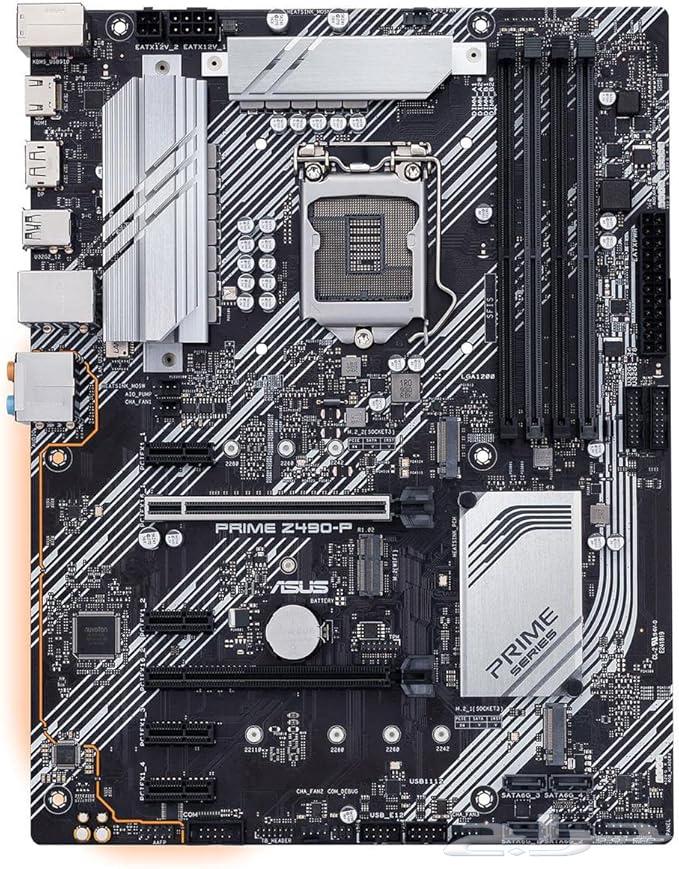 Motherboard Prime Z490-P and i7 10th Gen Processor K64185272714370113