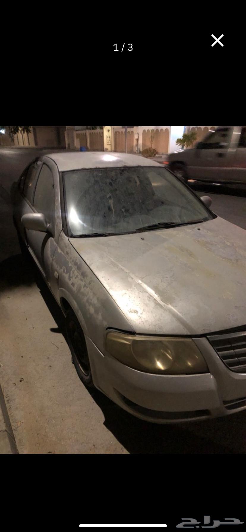 سيارة صني نيسان موديل 2008 للبيع اللون فضي64395074755331111