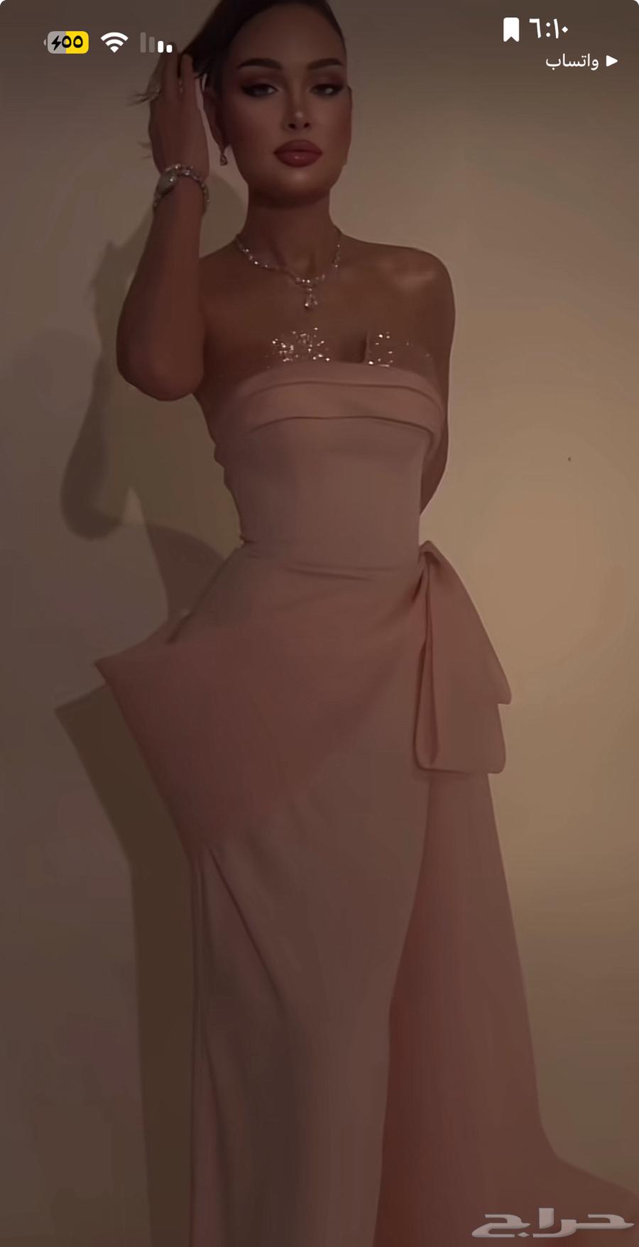 فستان زواج لبس مرة واحدة فقط64193710811650110