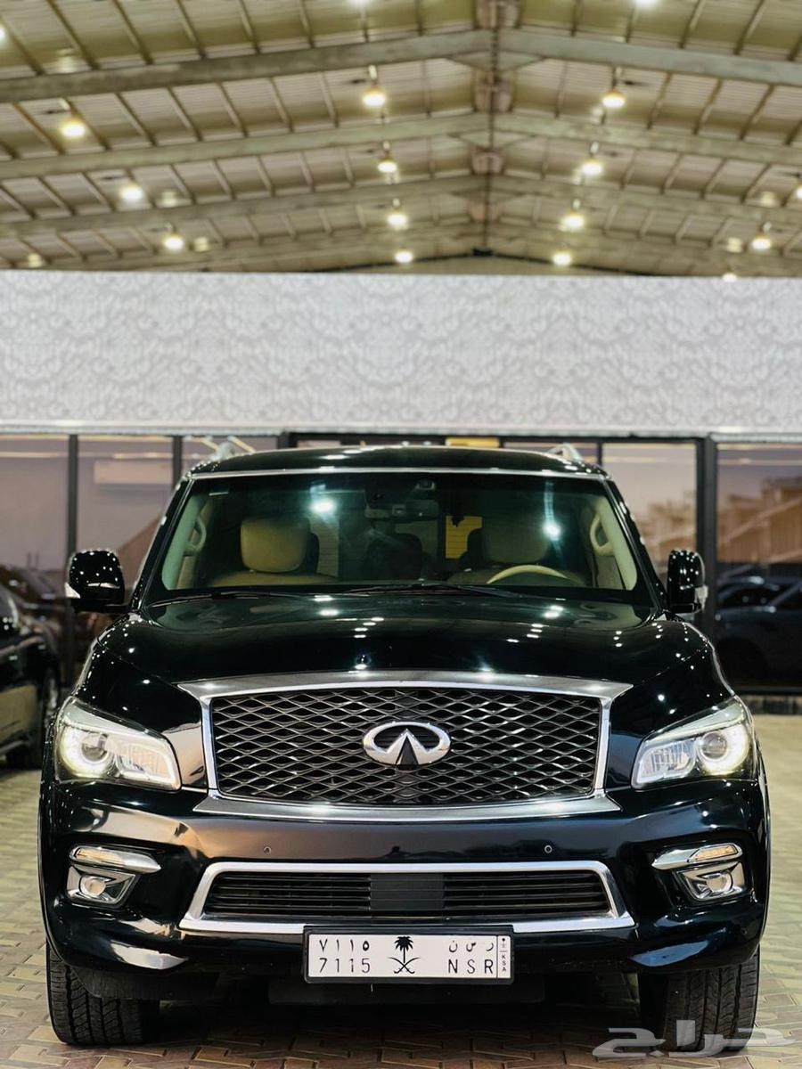انفنتي -2016 -QX80 بحالة الوكاله بسعر 77 الف64395713930369110