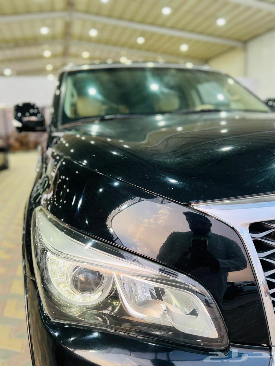 انفنتي -2016 -QX80 بحالة الوكاله بسعر 77 الف64395713930369112