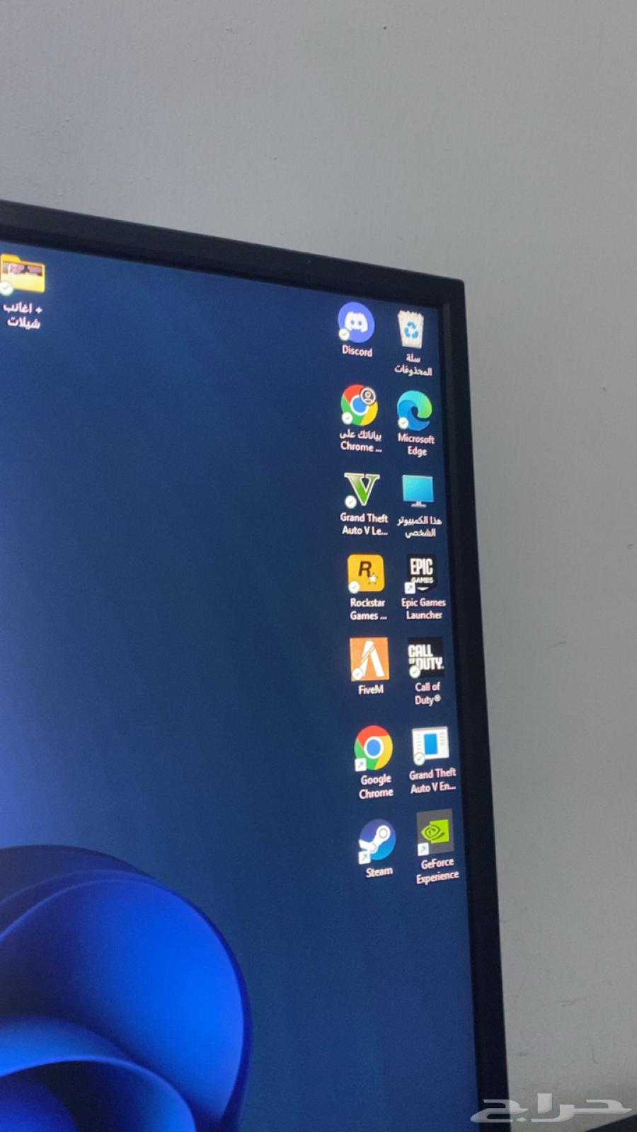 قيمنق بي سي مع طاوله و شاشه64212760080129113