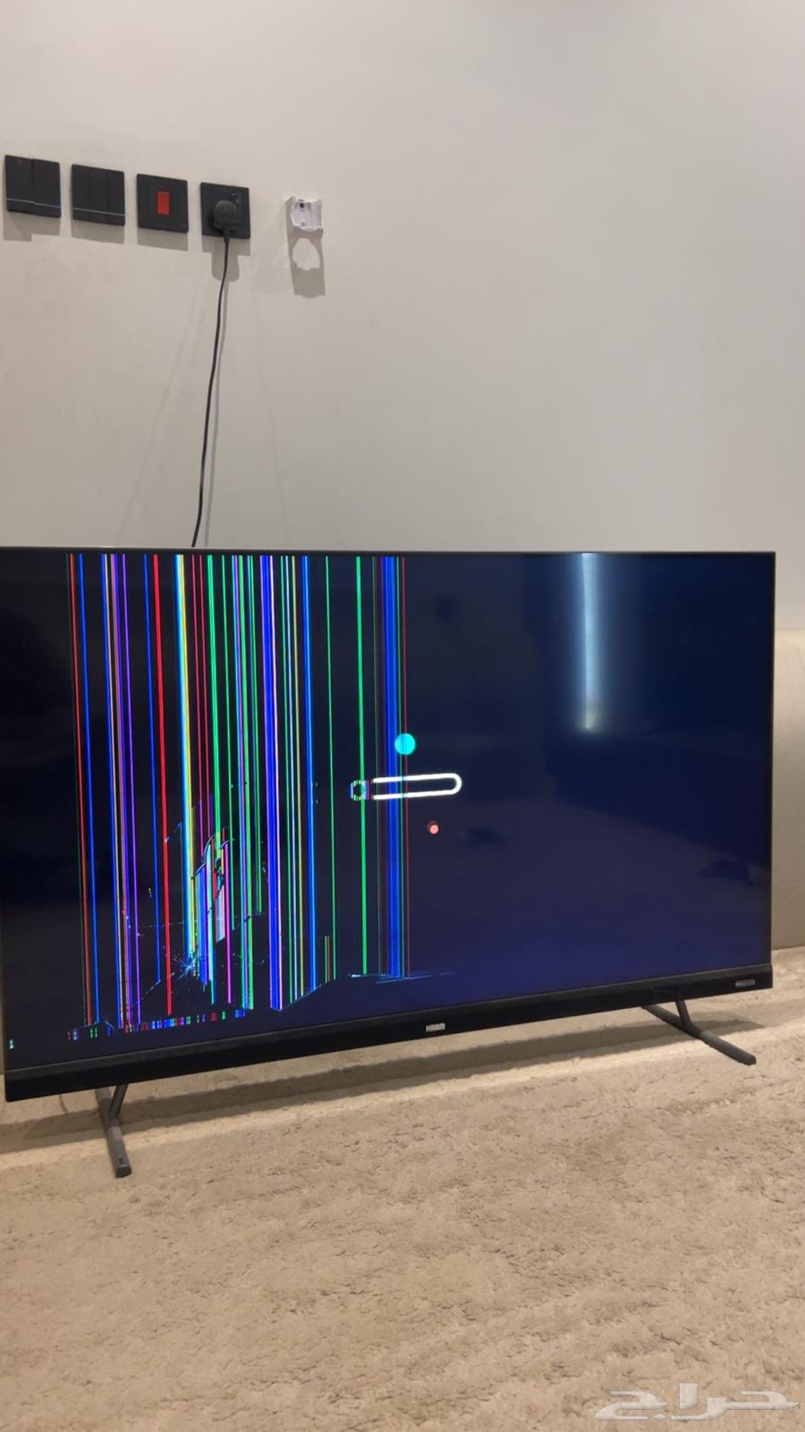 شاشة هام مكسورة 55 بوصة64230303931651111