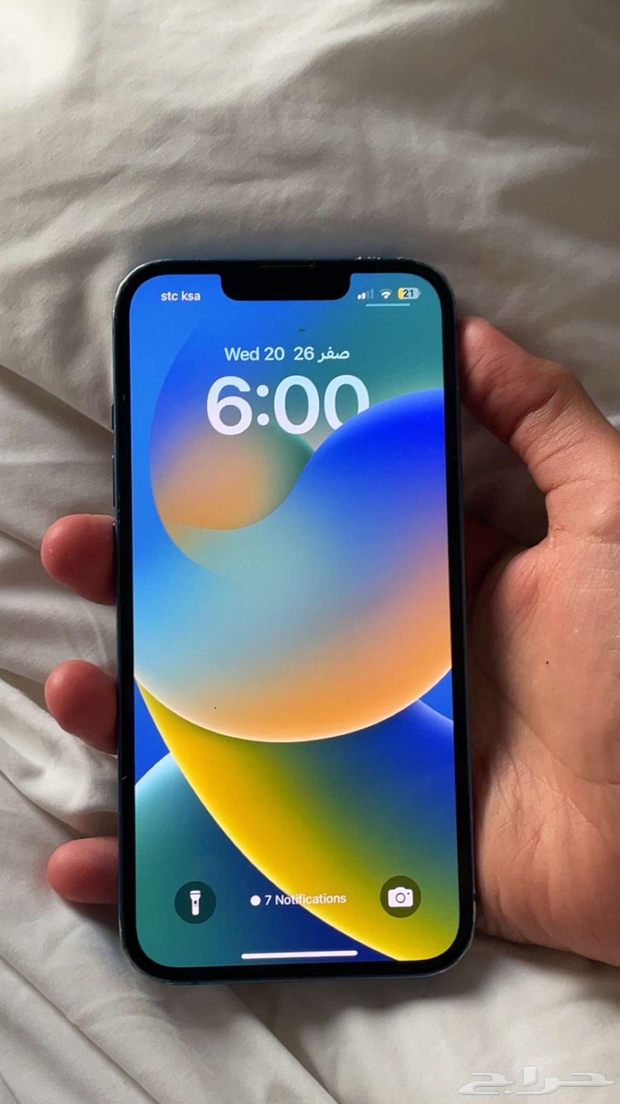 ايفون 13 لون ازرق64223966286979111