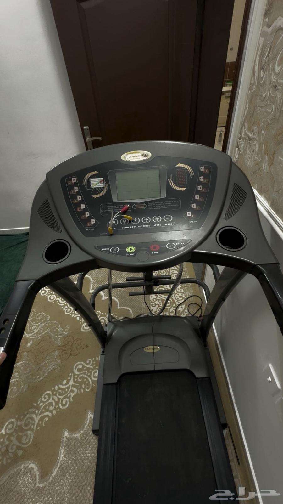 جهاز سير كهربائي مع حزام تدليك شغال نظيف64225996850817110