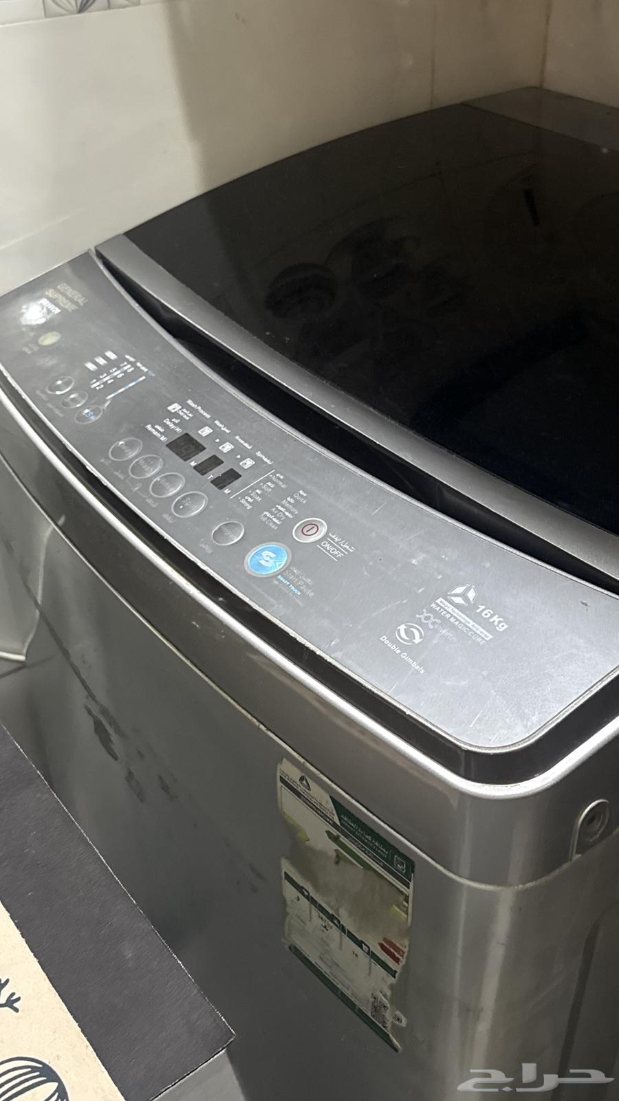 غسالة توماتيك نظيفه جدا  لايوجد فيها عيب استخدام شخصي64221276097282111