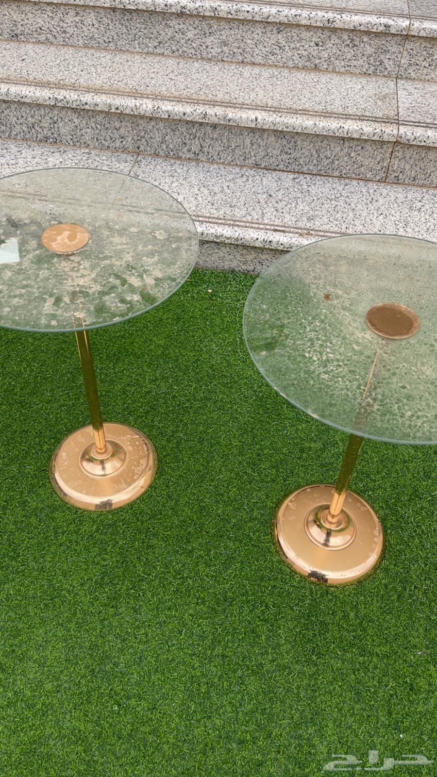 طاولات مجلس اربعه نظيفة و الوصخ من المستودع64215859443970110