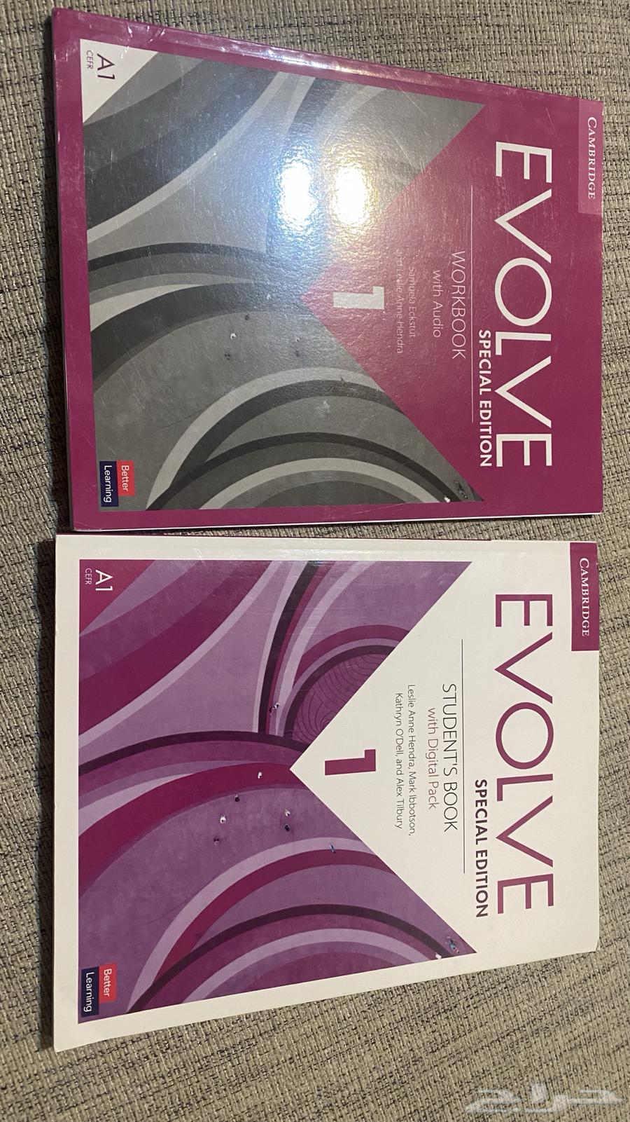 كتاب EVOLVE - جديد ونظيف م استعمل64224840590723112