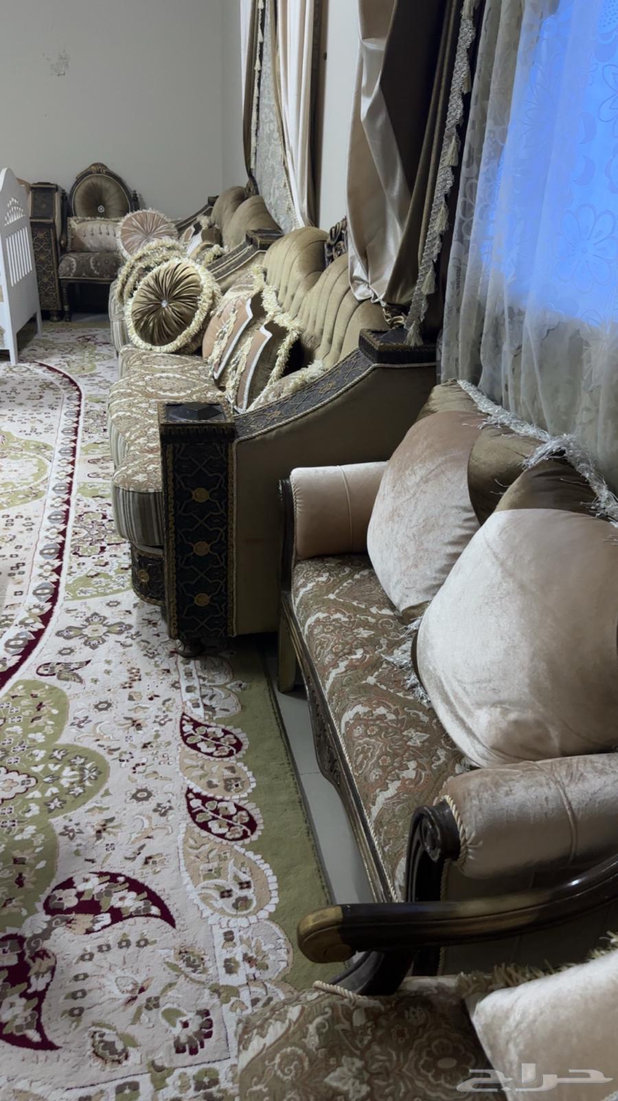 طقم كنب 19 شخص نقش مغربي أخو الجديد64218817473153112