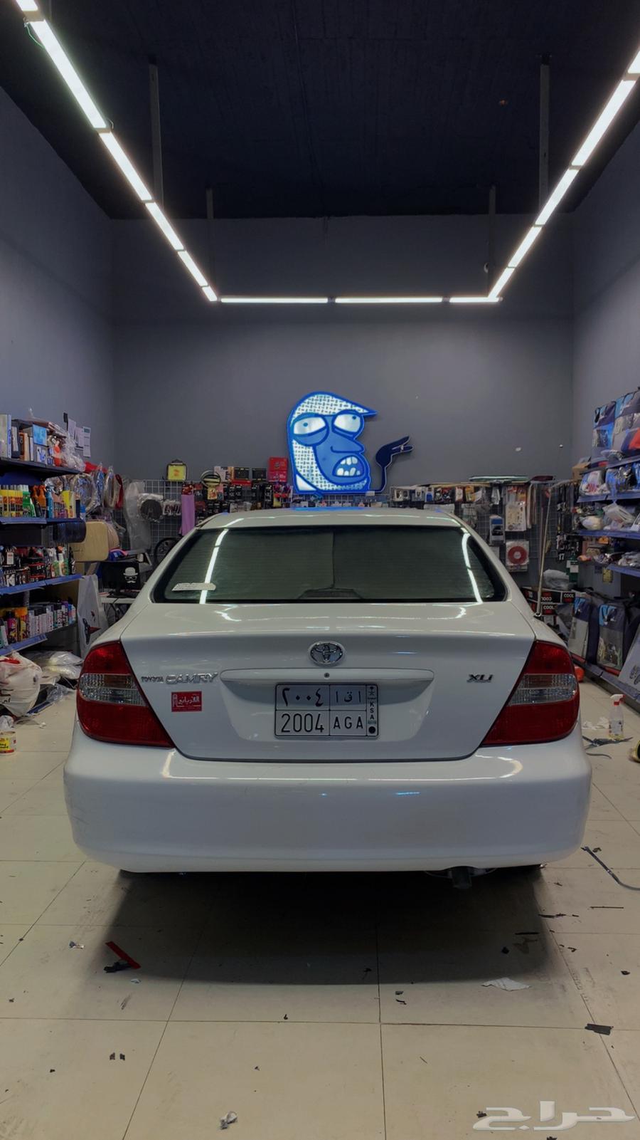 كامري 2004 (اللوحه خارج البيع)64407544999555111