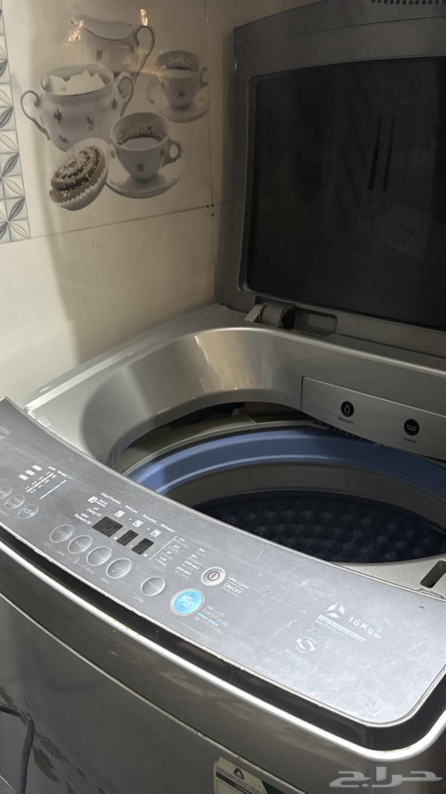 غسالة توماتيك نظيفه جدا  لايوجد فيها عيب استخدام شخصي64221276097282114
