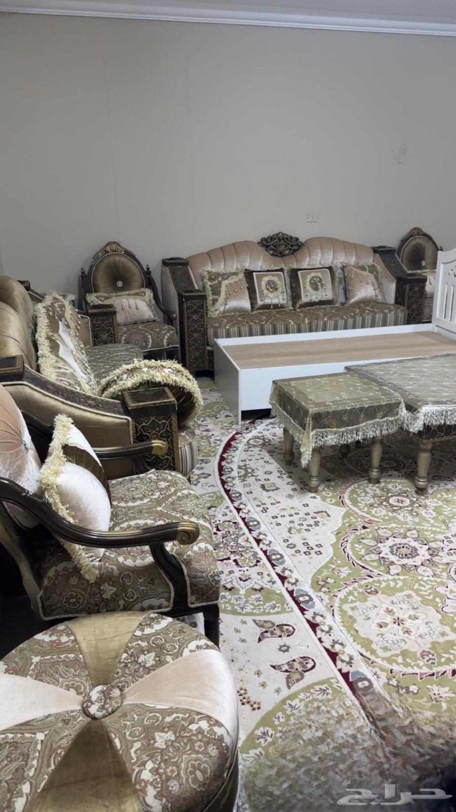 طقم كنب 19 شخص نقش مغربي أخو الجديد64218817473153110