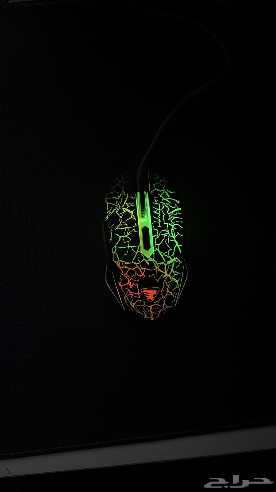 كيبورد قيمنق سلكي و ماوس قيمنق سلكي64216824009090111