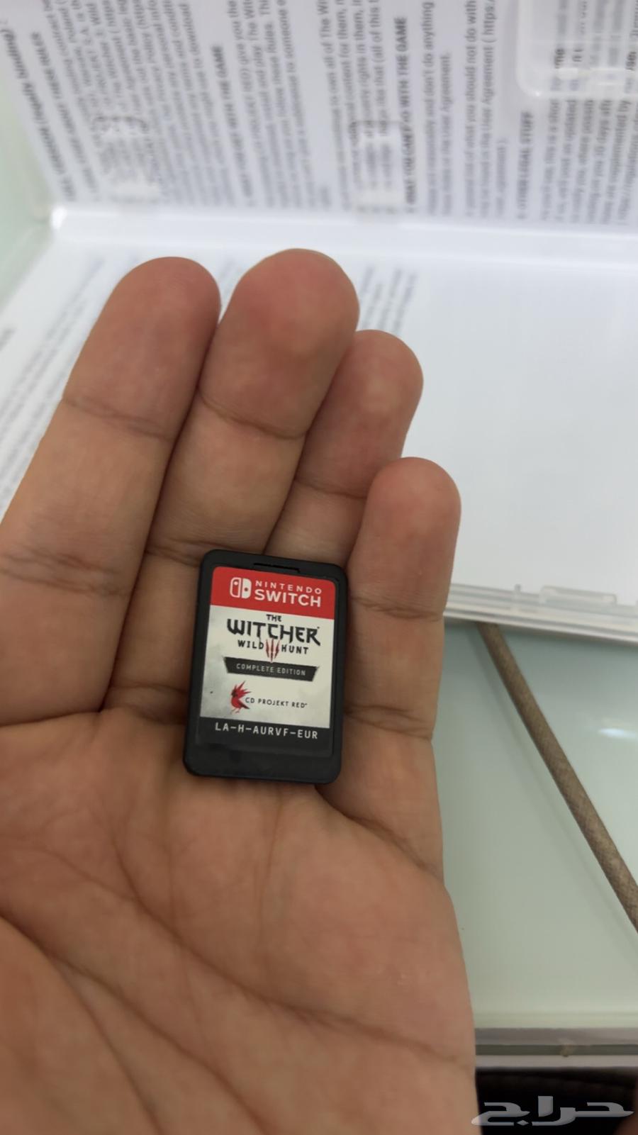 شريط ذا ويتشر نينتيندو سويتش64229935320323114