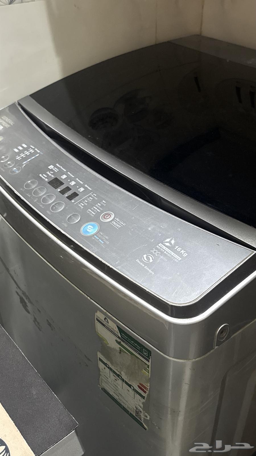 غسالة توماتيك نظيفه جدا  لايوجد فيها عيب استخدام شخصي64221276097282110