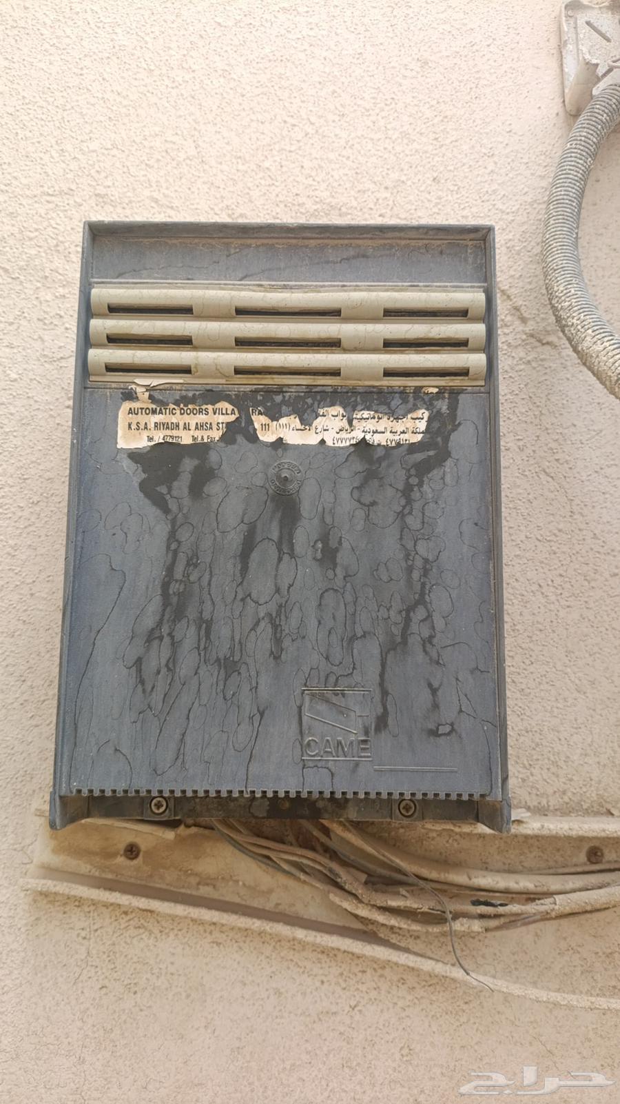 ذراع باب الكتروني مستعمل شركة ( CAME) الايطاليه64215859305218113