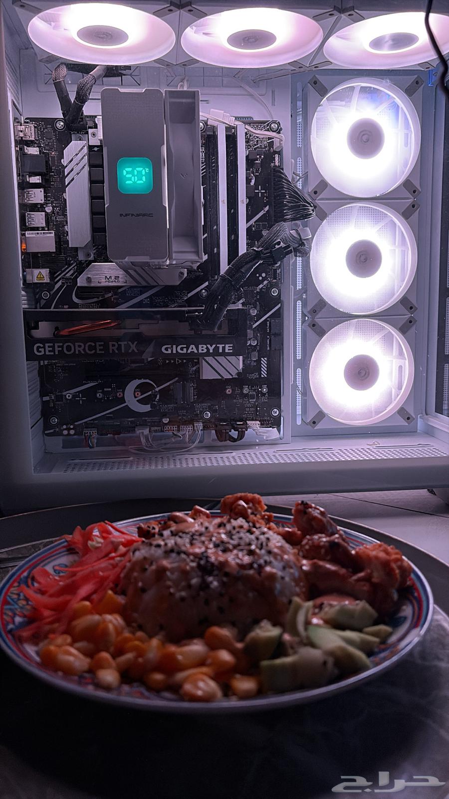 مبرد هوائي للمعالج استخدام شهر فقط64220860471425110